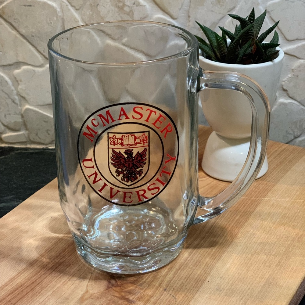 McMASTER UNIVERSITY | Vintage Glass Mug